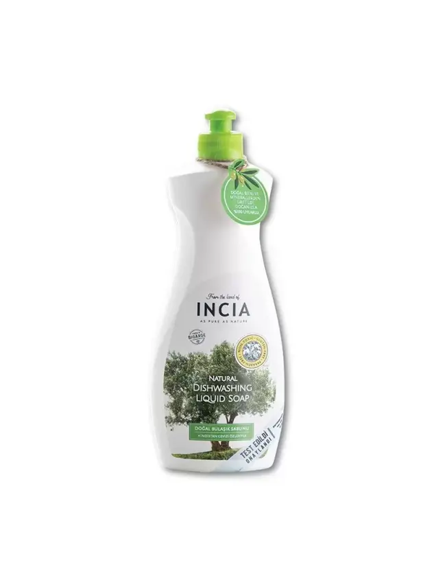 Incia Dishwashing Liquid Soap 500 ml Doğal Bulaşık Sabunu - 2