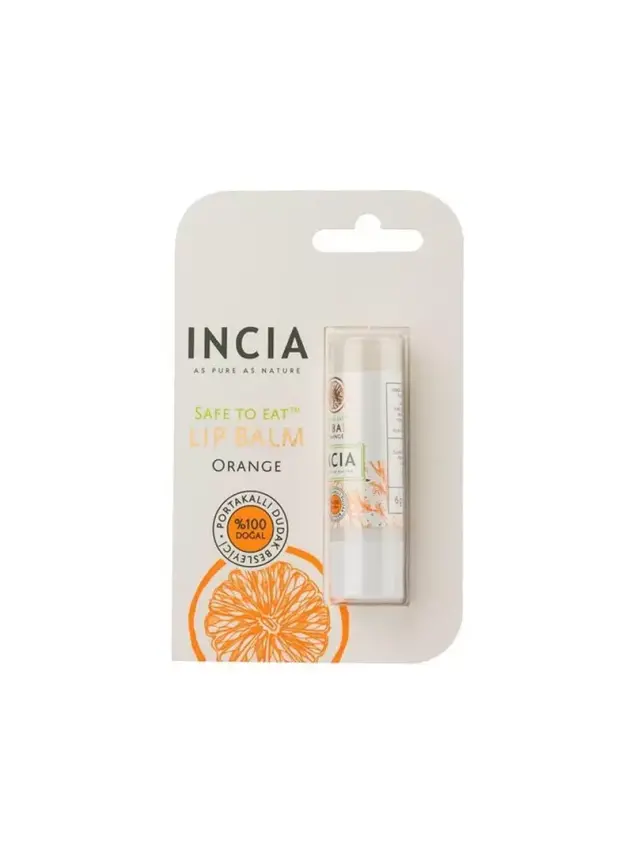 Incia Lip Balm Orange 6 gr Dudak Besleyici - 2