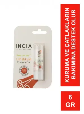Incia Lip BalmTarçınlı Dudak Besleyici 6gr - 1