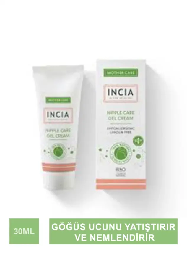 Incia Nipple Care Gel Cream 30 ml Göğüs Ucu Bakım Kremi - 1
