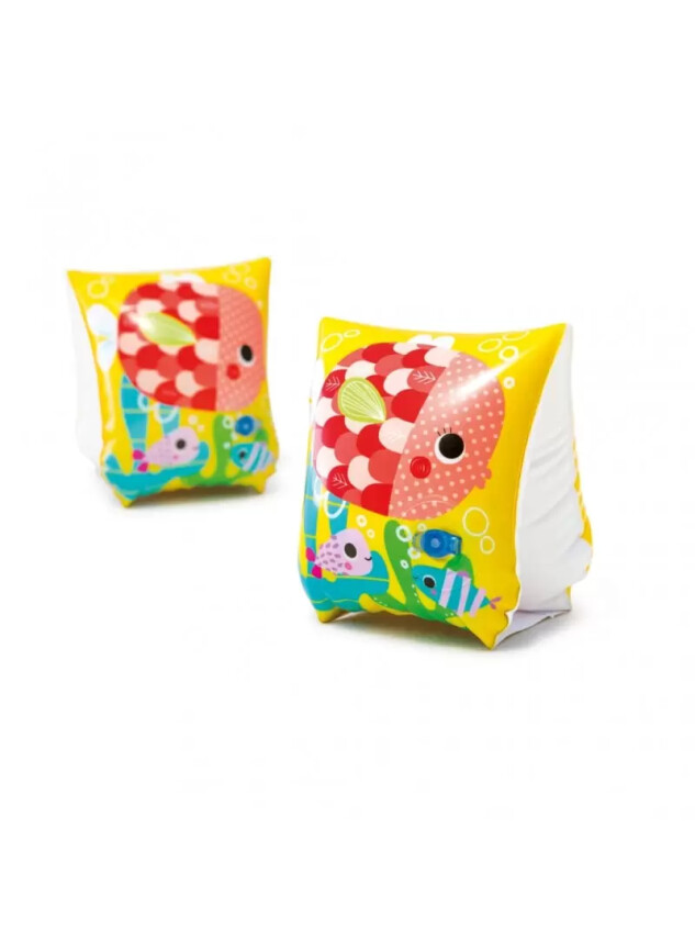 İntex Tropikal Deniz Desenli Kolluk 3-6 Yaş 23x15cm - 58652NP- - Deniz ve Havuz Ürünleri