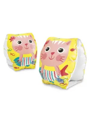 İntex Yavru Kedi Desenli Kolluk 1,5-3 Yaş 20x15cm - 56665EU- - Deniz ve Havuz Ürünleri