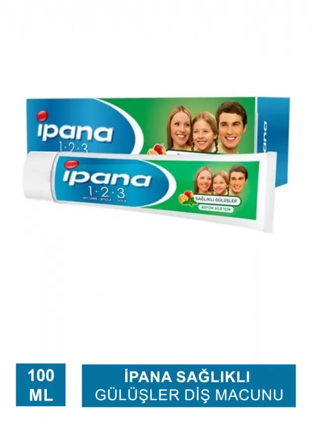 İpana Sağlıklı Gülüşler Diş Macunu 100 ml - 1