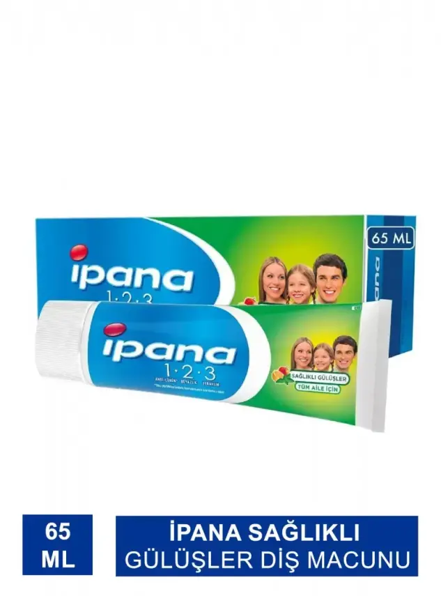 İpana Sağlıklı Gülüşler Diş Macunu 65 ml - 1