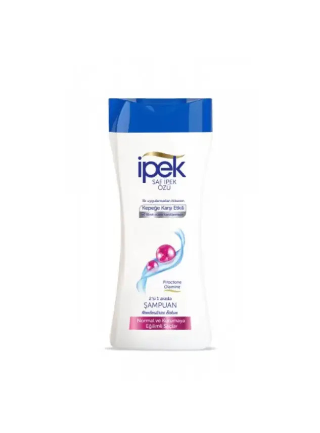 İpek Kepeğe Karşı Etkili 2'si 1 Arada Şampuan - Normal/Kuru Saçlar - 480ml - 1
