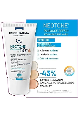 Isis Pharma Neotone Radiance SPF50+ Medium Tinted 30 ml - Isis Pharma