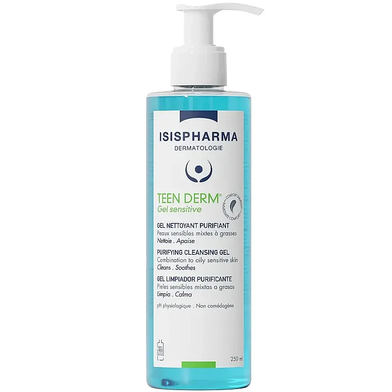 Isıs Pharma Teen Derm Gel Sensitive Cleansing Gel 250ml - 1