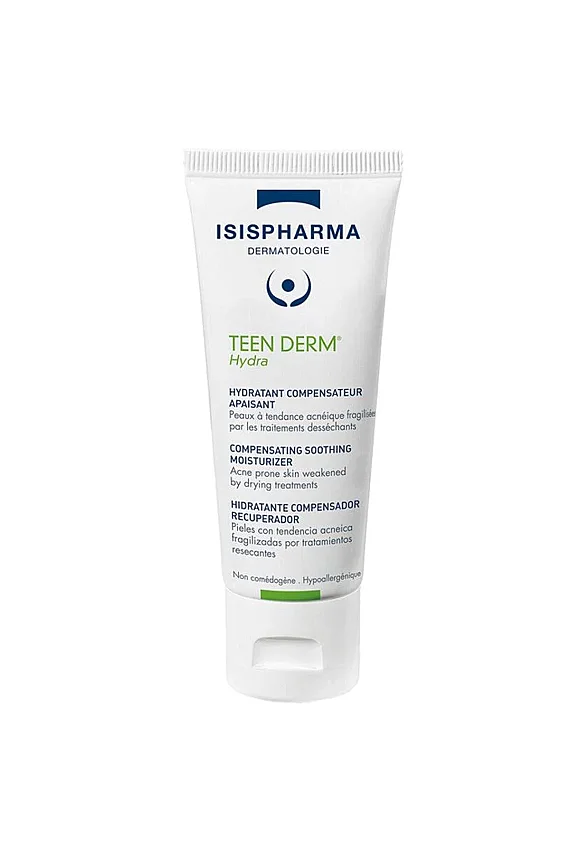 Isis Pharma Teen Derm Hydra Compensating Soothing Moisturizer 40ml - 1