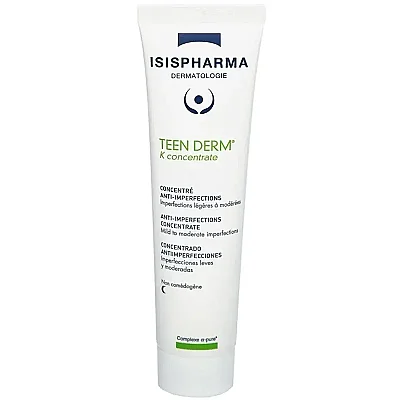 Isis Pharma Teen Derm K Concentrate - Yağlı Cilt Bakım Kremi 30ml - Isis Pharma