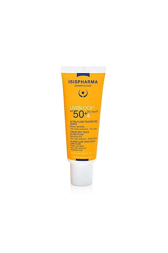 Isis Pharma Uveblock Dry Touch Renkli Güneş Koruyucu SPF50+ 40ml Light - 1