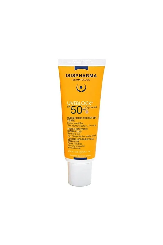 Isis Pharma Uveblock Dry Touch Renkli Güneş Koruyucu SPF50+ 40ml Medium - 1