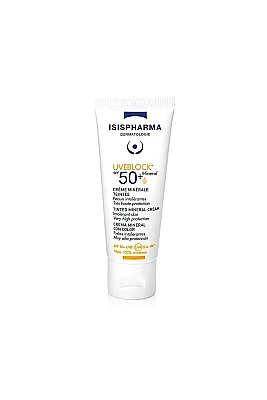 Isis Pharma Uveblock Mineral Renkli Güneş Koruyucu SPF50+ 40ml - Uriage