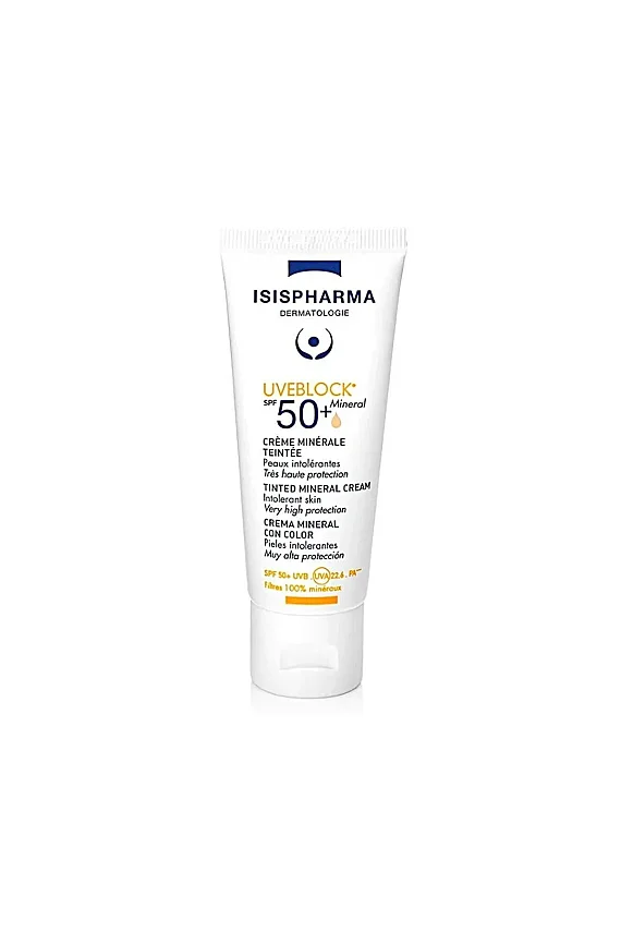Isis Pharma Uveblock Mineral Renkli Güneş Koruyucu SPF50+ 40ml - 1