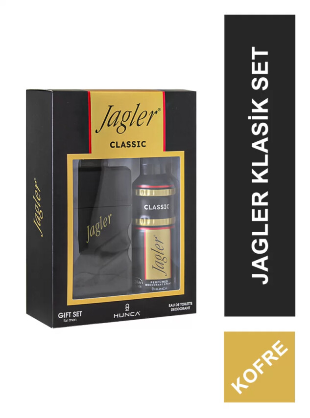Jagler Classic Men 90 ml Edt + 150 ml Deodorant - Jagler