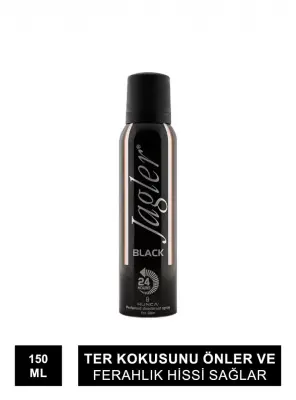 Jagler Deodorant Black Erkek 150ml - 1
