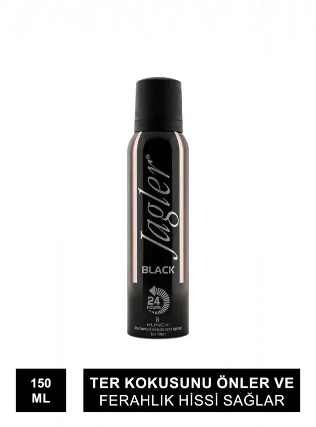 Jagler Deodorant Black Erkek 150ml - 1