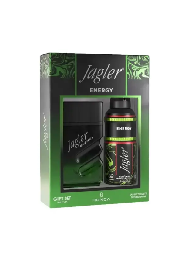 Jagler Energy Kofre Parfüm 90 ml + Deodorant Erkek 150 ml - 1
