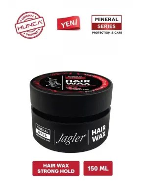 Jagler Mineral Serisi Saç Şekillendirici Wax | Ekstra Güçlü Tutuş 150 ml - Jagler