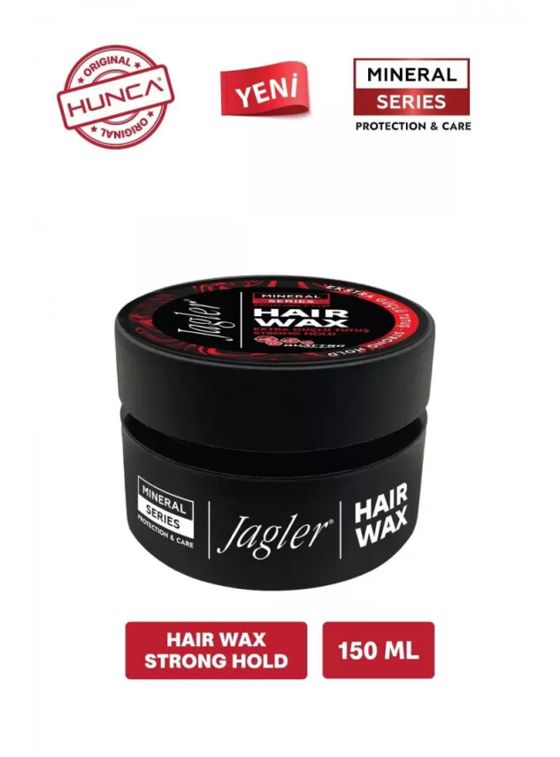 Jagler Mineral Serisi Saç Şekillendirici Wax | Ekstra Güçlü Tutuş 150 ml - Jagler