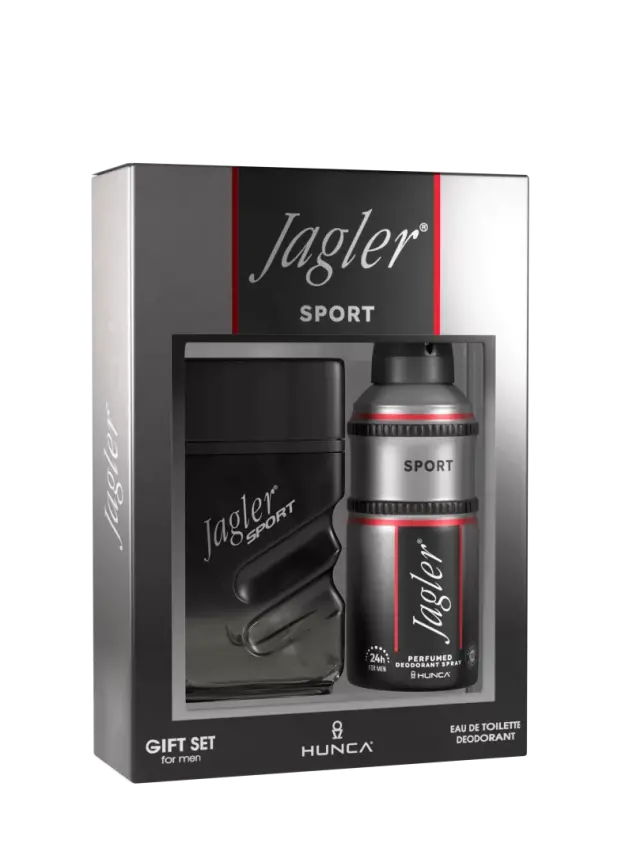 Jagler Sport Erkek Parfüm Seti 90 ml EDT + 150 ml Deodorant - 2