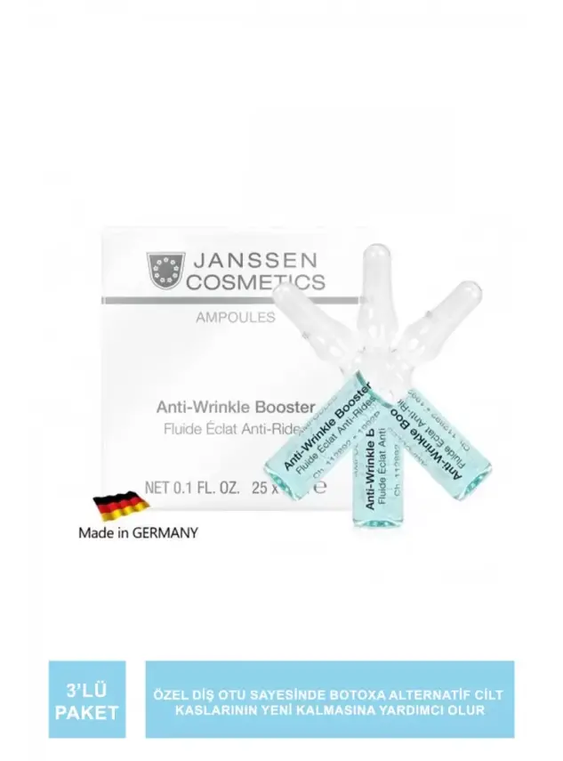 Janssen Anti-Wrinkle Botox Etkisi Ampul 3'lü Paket - 1