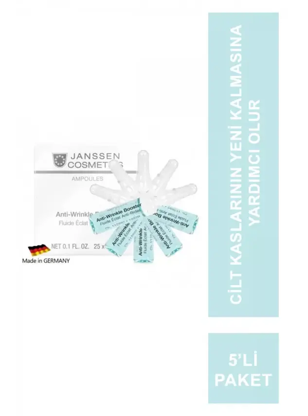 Janssen Anti-Wrinkle Botox Etkisi Ampul 5'li Paket - 1