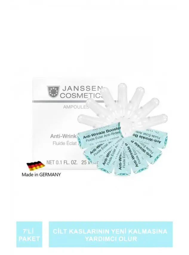 Janssen Anti-Wrinkle Botox Etkisi Ampul 7'li Paket - 1