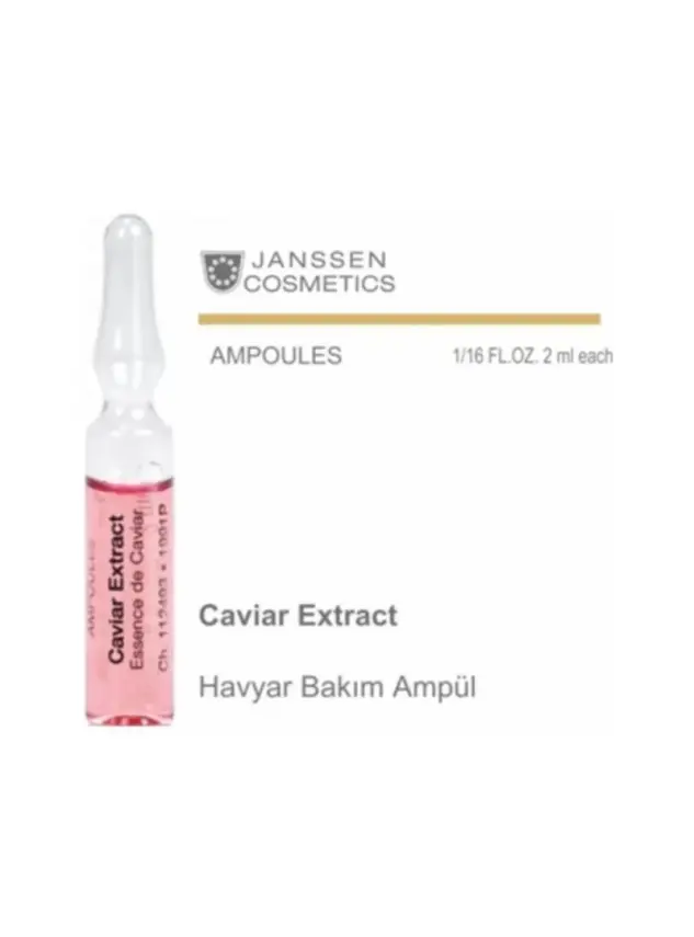 Janssen Caviar Extract Canlandırıcı Havyar Ampul 1 Adet - 1