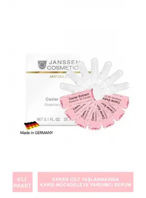 Janssen Caviar Extract Canlandırıcı Havyar Ampul 6'li Paket - JANSSEN COSMETİCS