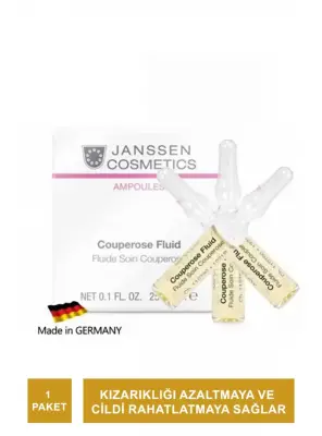 Janssen Couperose Fluid Kızarıklık Ve Hassas Cilt Ampul 1 Paket - JANSSEN COSMETİCS