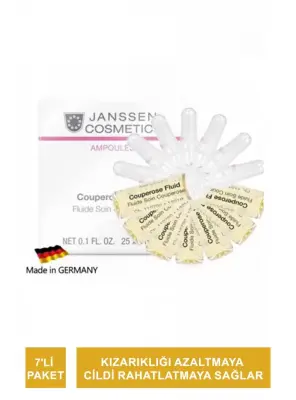 Janssen Couperose Fluid Kızarıklık Ve Hassas Cilt Ampul 7'li Paket - JANSSEN COSMETİCS