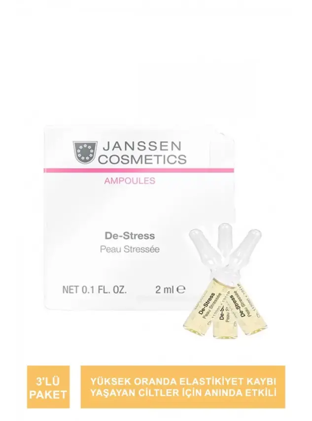 Janssen De-Stress Ampul 3'lü Paket - 1