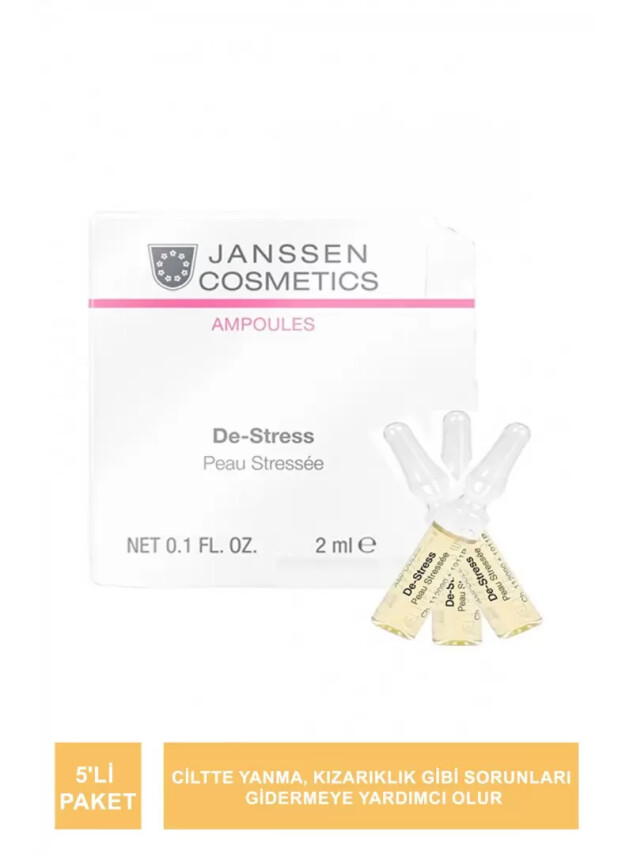 Janssen De-Stress Ampul 5'li Paket - JANSSEN COSMETİCS
