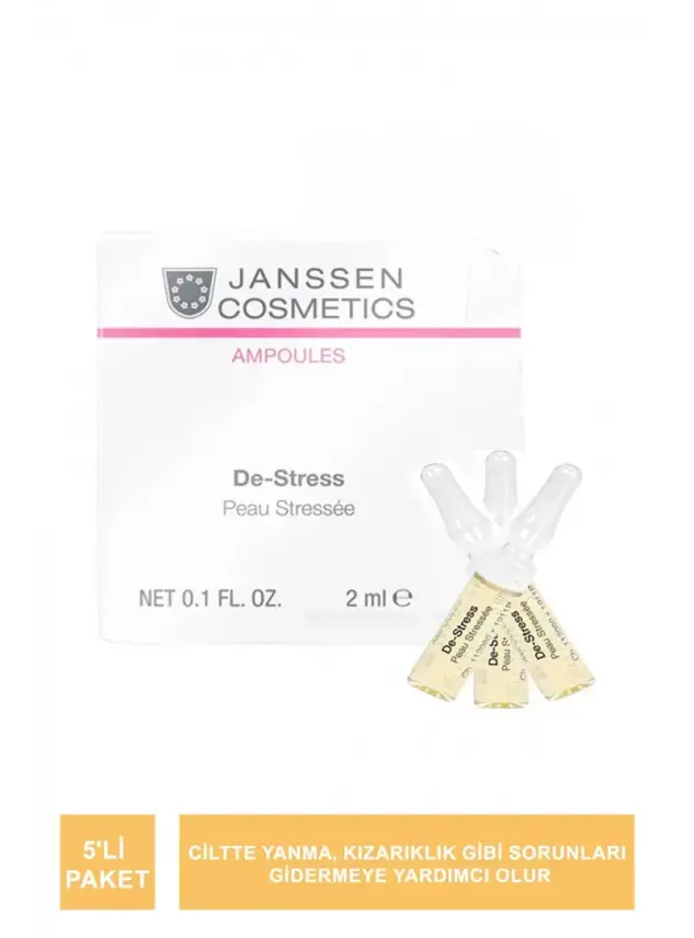 Janssen De-Stress Ampul 5'li Paket - 1