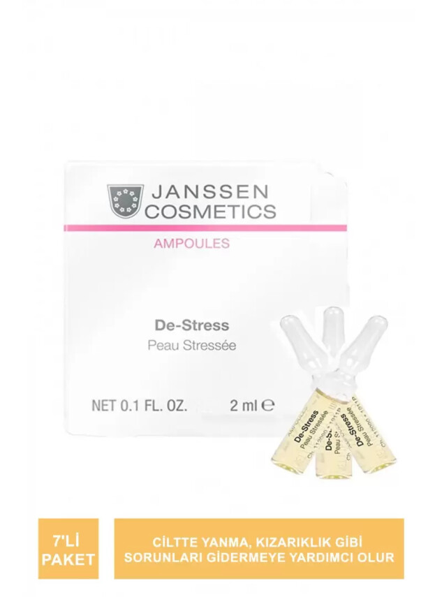 Janssen De-Stress Ampul 7'li Paket - JANSSEN COSMETİCS