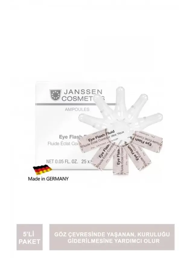 Janssen Eye Flash Fluid Göz Çevresi Ampul 5'li Paket - 1