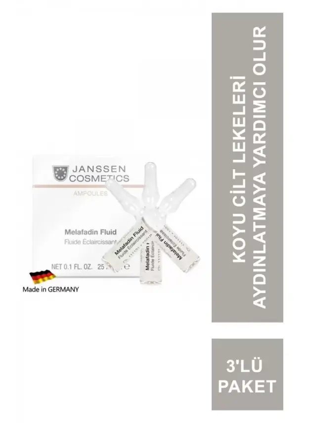 Janssen Melafadin Leke Ampul 3'lü Paket - 1