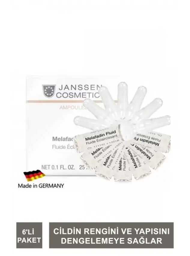 Janssen Melafadin Leke Ampul 6'li Paket - 1
