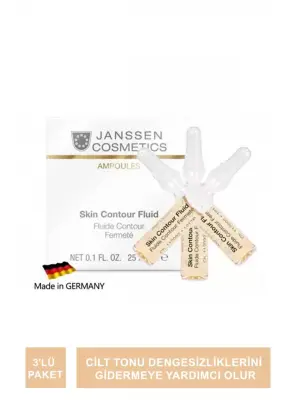 Janssen Skin Contour Fluid Cilt Toparlayıcı Ampul 3'lü Paket - JANSSEN COSMETİCS