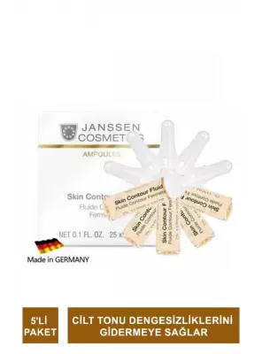 Janssen Skin Contour Fluid Cilt Toparlayıcı Ampul 5'li Paket - JANSSEN COSMETİCS