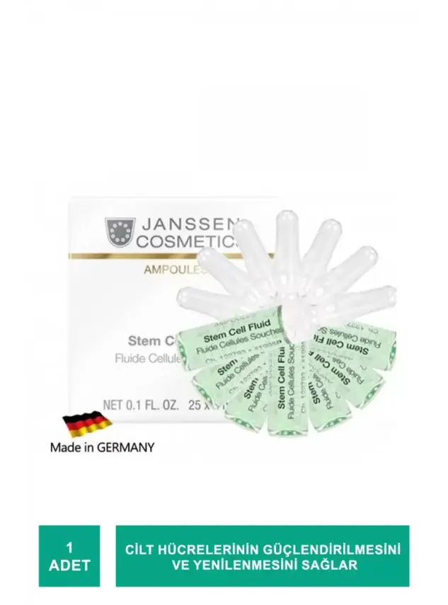 Janssen Stem Cell Fluid Kök Hücre Anti-Age Ampul 1 Adet - 1