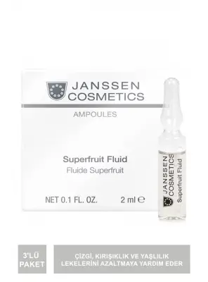 Janssen Superfruit Fluid Ampul 3'lü Paket - JANSSEN COSMETİCS