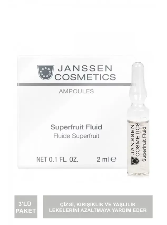 Janssen Superfruit Fluid Ampul 3'lü Paket - 1