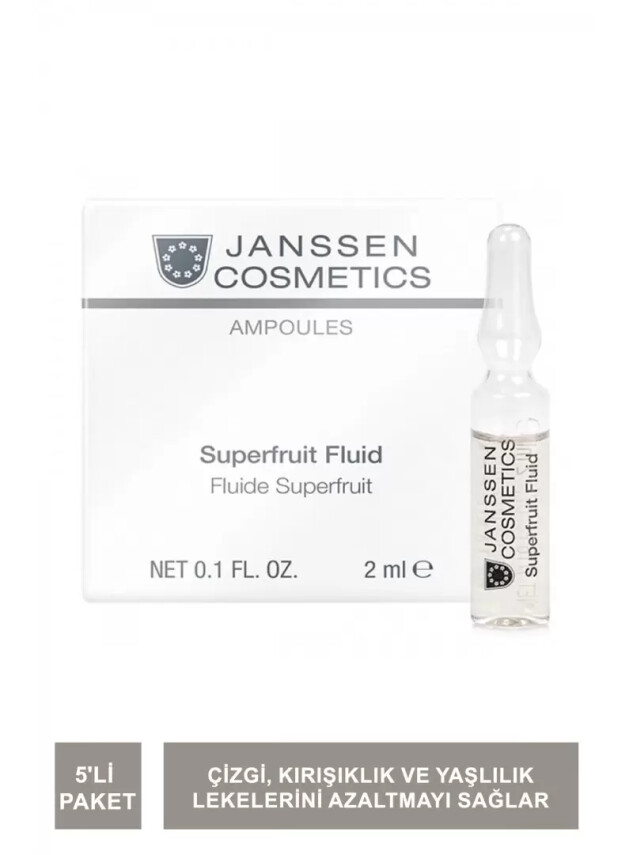 Janssen Superfruit Fluid Ampul 5'li Paket - JANSSEN COSMETİCS
