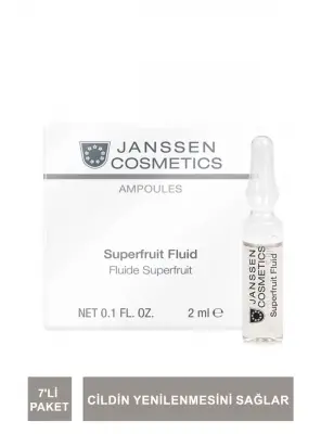 Janssen Superfruit Fluid Ampul 7'li Paket - JANSSEN COSMETİCS
