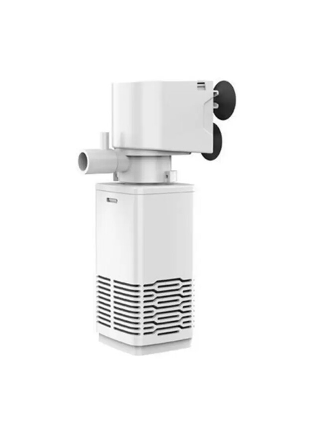 Jingye Akvaryum Köşeli İç Filtre Siyah/Beyaz 15W, 650L/H - Zampa