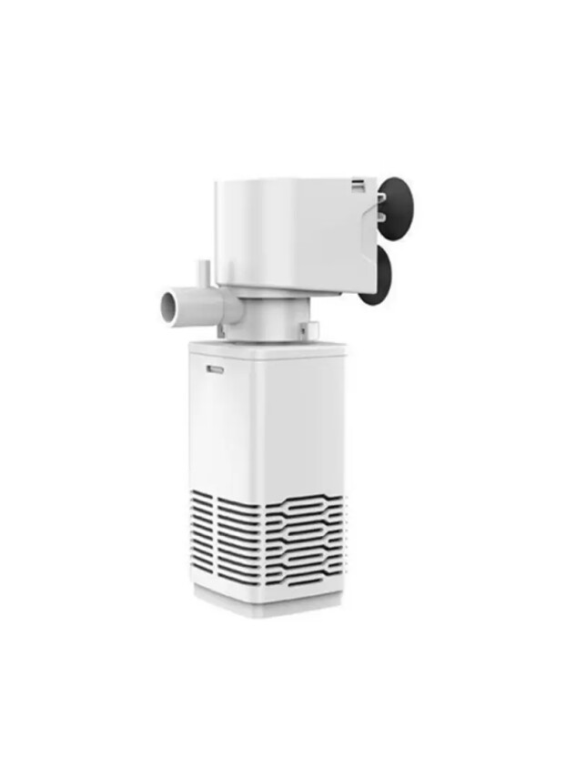 Jingye Akvaryum Köşeli İç Filtre Siyah/Beyaz 4W, 400L/H - Zampa