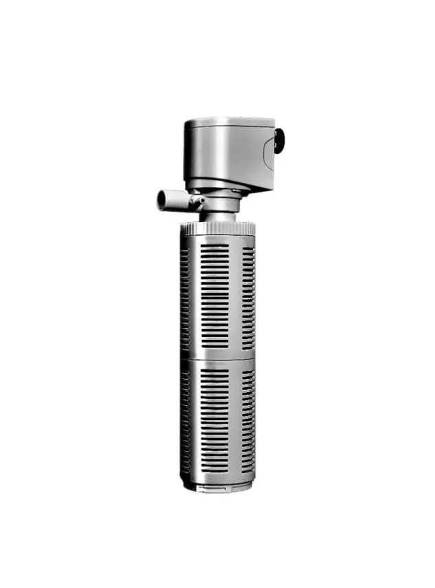 Jingye Akvaryum Silindir İç Filtre Siyah 15W, 880L/H - 1
