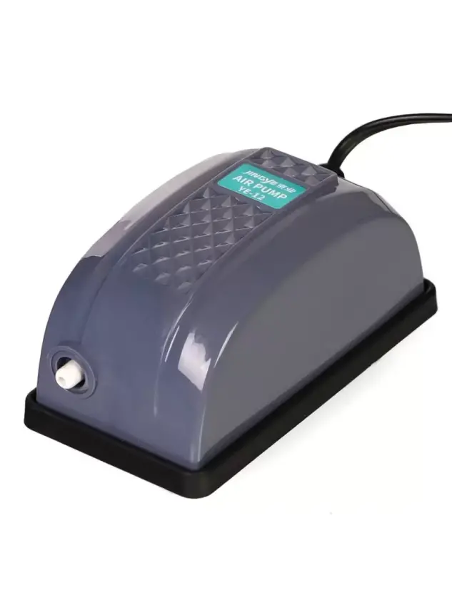 Jingye Tek Çıkışlı Akvaryum Hava Motoru Gri 3W, 3.5L/Min - 1