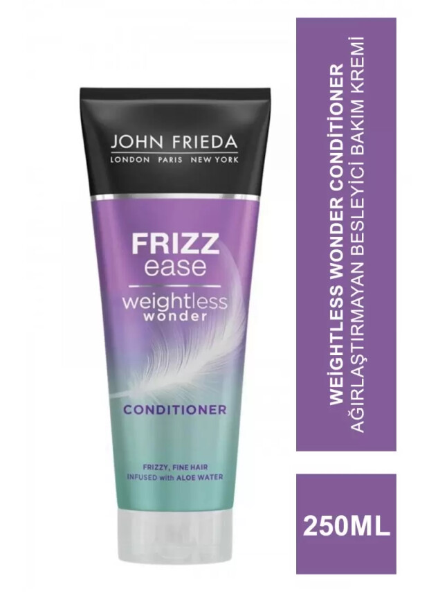 John Frieda Ağırlaştırmayan Besleyici Bakım Kremi- Weightless Wonder Conditioner 250 ml - John Frieda